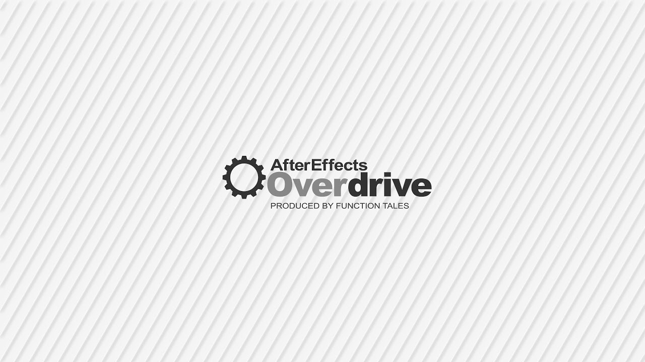 After Effects Overdrive のライブ配信