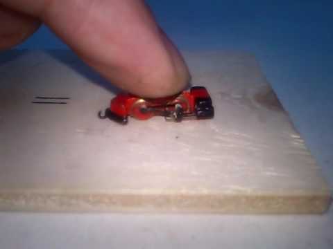 Dampflok IV K in Ze M 1:220 / 3mm T-Gauge Drehgestell Steuerungstest