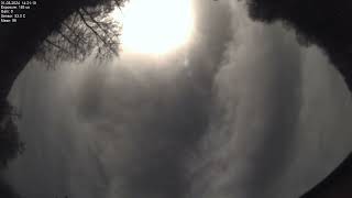 All sky camera capture from Poiana Rusca Mountains 2024-03-31