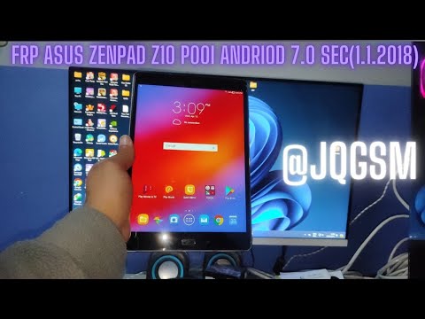 Remove Frp (Verify Google Account) Asus Zenpad Z10 P00I Android 7.0 SEC(1.1.2018) BY JQGSM/FRP ASUS
