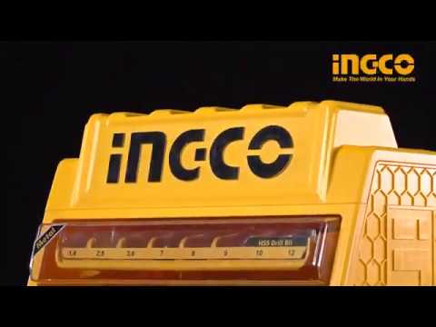 Features & Uses of Ingco Drill Bits Display Box