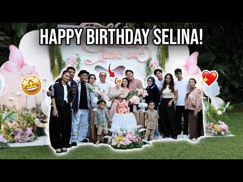 ALL GATHERED FOR SELINA'S 1ST BIRTHDAY!