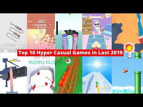 Top 10 Hyper Casual Mobile Games in last 2019