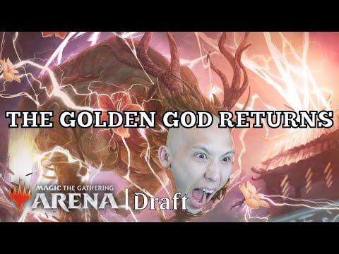 THE GOLDEN GOD RETURNS | Top Mythic | Kamigawa: Neon Dynasty Draft | MTG Arena