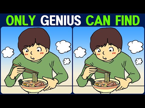 Puzzle / Find the Difference │ Increase your concentration and keep your brain healthy!