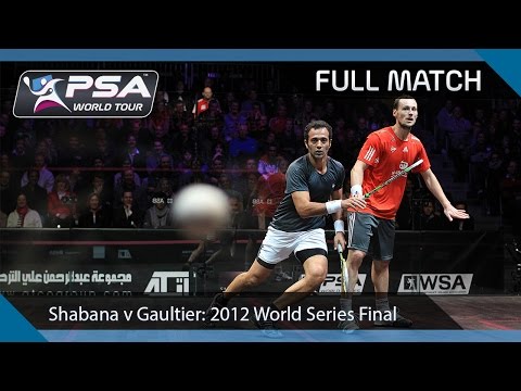 Squash: Full Match - 2011 World Series Finals, Final - Shabana v Gaultier