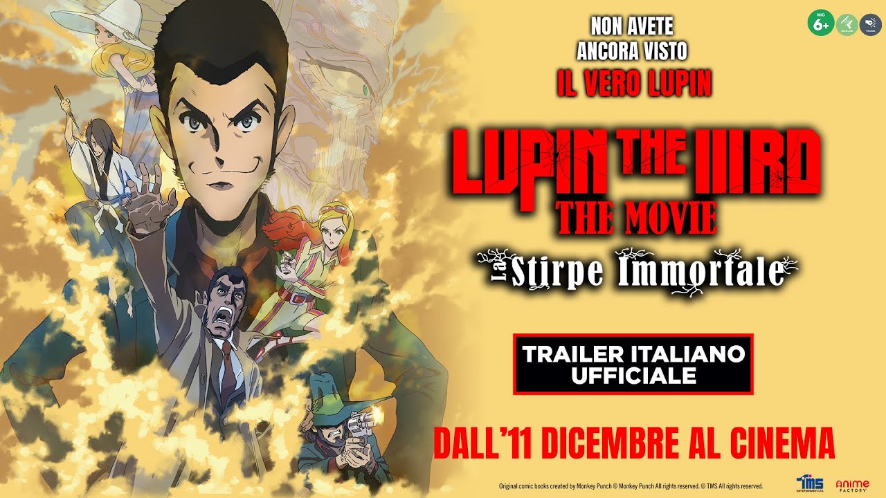 Lupin the IIIRD – La stirpe immortale arriva nei cinema italiani l’11 dicembre Lupin the IIIRD – La stirpe immortale arriva nei cinema italiani l’11 dicembre