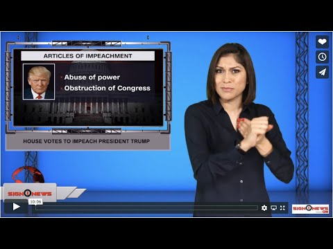 Sign1News 12.19.19 - News for the Deaf community powered by CNN in American Sign Language (ASL).