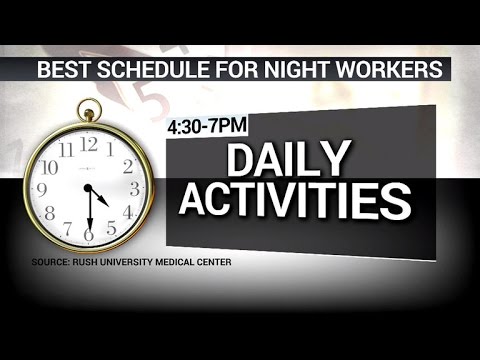 The best sleep schedule if you work overnight