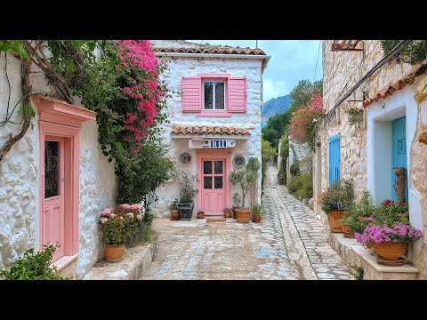 Rhodes, Greece 🇬🇷 - Greek Summer 4K Walking Tour