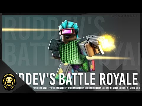 my favorite BATTLE ROYALE in Roblox (Ruddev's Battle Royale)