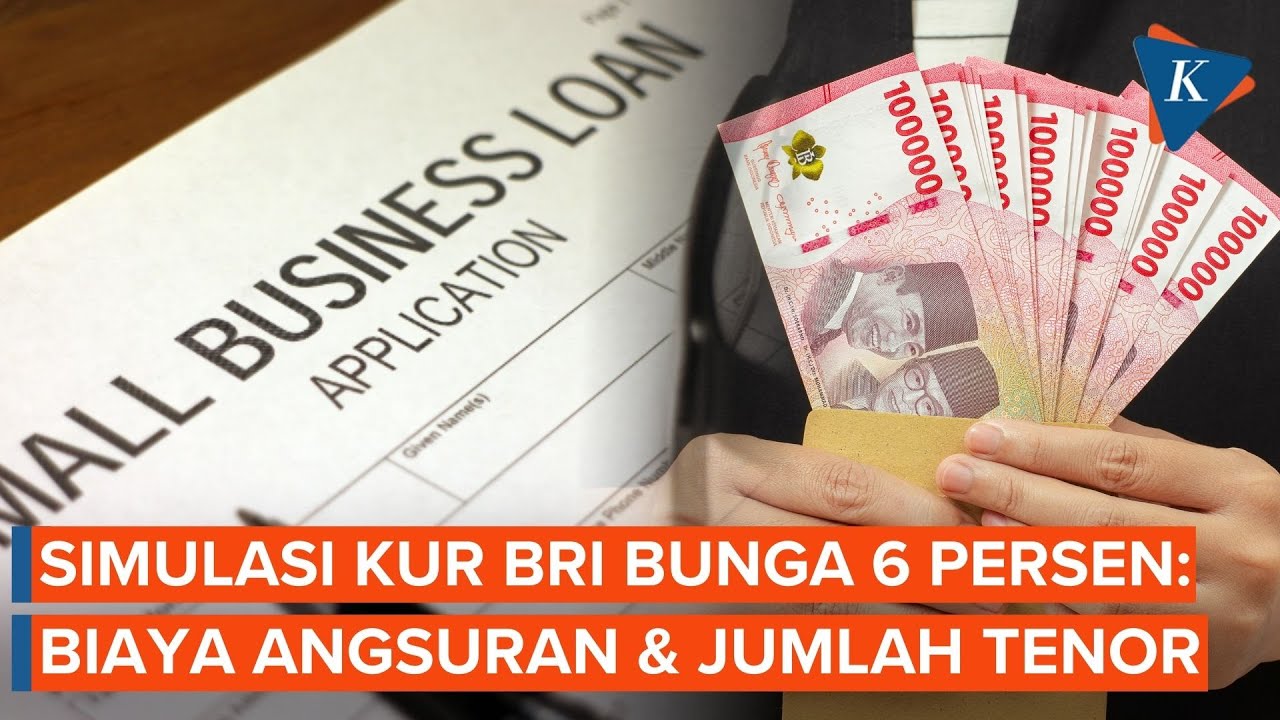 Tabel KUR BRI 2025: Pinjaman hingga Rp 100-200 Juta dan Angsurannya