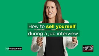 How to sell yourself during a job interview