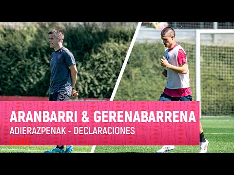 Imagen de portada del video Jokin Aranbarri & Beñat Gerenabarrena I Bilbao Athletic 2024-25 I Denboraldiaurrea I Adierazpenak