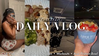 REALISTIC VLOG| Everyday Life: Cook with me + Going to the gym + Protein Diet #trending #vlog #yt