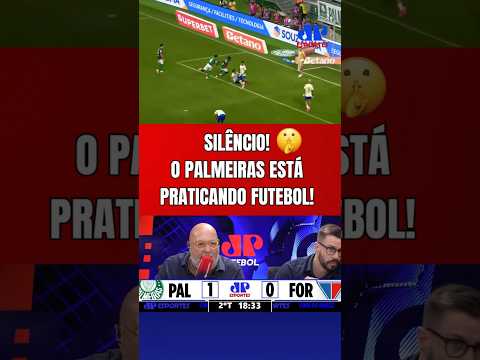 QUE LINDO! O PALMEIRAS GASTOU A BOLA E FEZ UM BELO GOL COLETIVO CONTRA O FORTALEZA NA COPA DO BRASIL