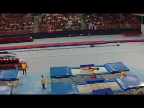 KISHI Daiki Semi Final Trampoline World Championships 2017