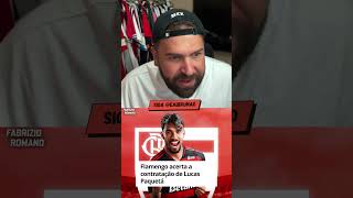 Lucas Paqueta no Flamengo é impressionante por isso #flamengo