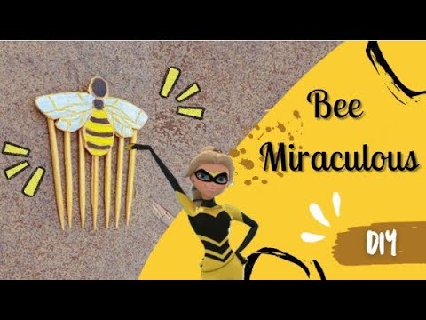 Bee miraculous DIY 🐝 | How to make the Bee Miraculous | Cookie Shark's Miraculous!