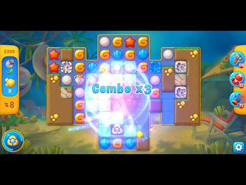 Fishdom. 5309 level no boosters and diamonds