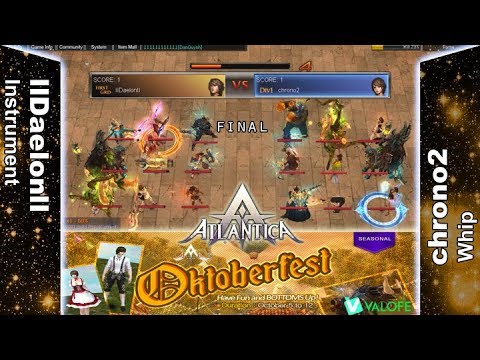 Sikyon Weekly 07/10/2017 PM: Final - llDaelonll vs chrono2 - Atlantica Online
