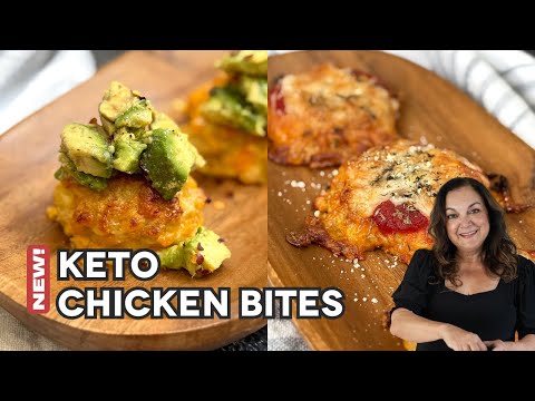The BEST Keto Chicken Bites | Crispy, Cheesy & Low Carb!