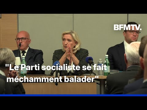 Budget, retraites, censure: le point de Marine Le Pen et Jordan Bardella