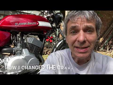 How I changed the crankshaft seals on my 1970 Kawasaki H1 500 triple