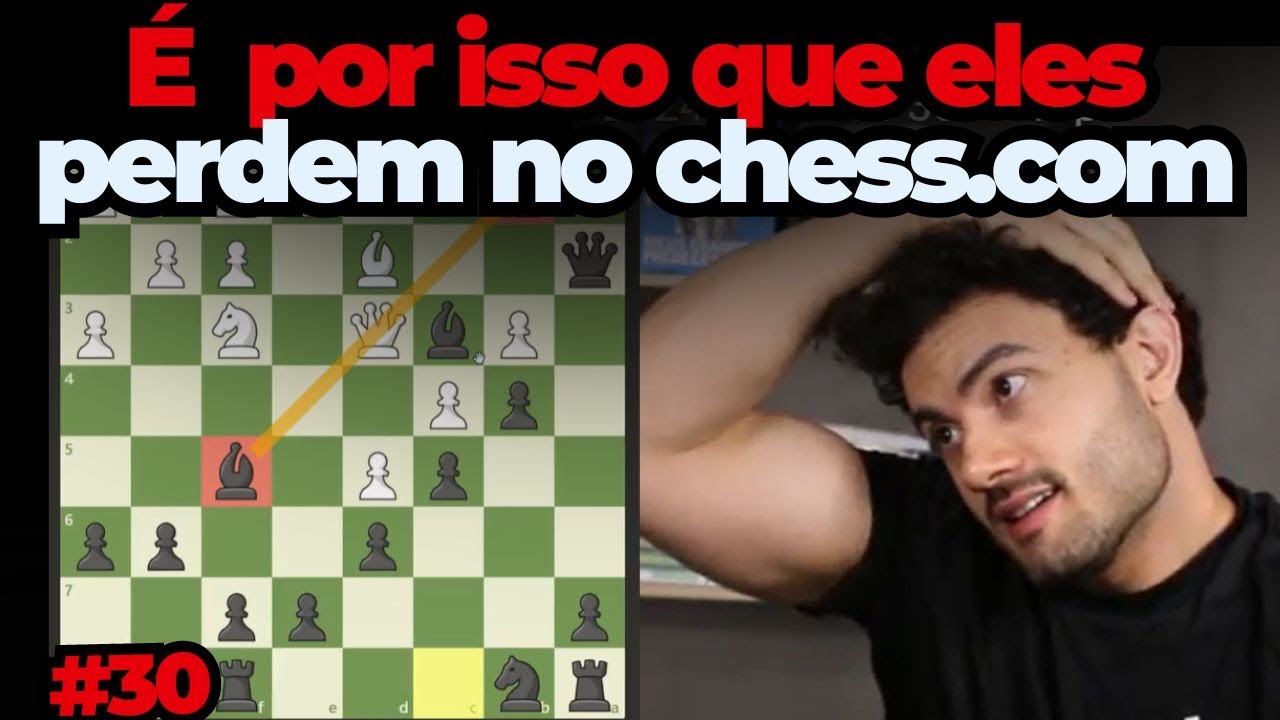 Por que você está perdendo? Erros que os jogadores fazem no chess.com!  SpeedRun!! | 10 minutos #31