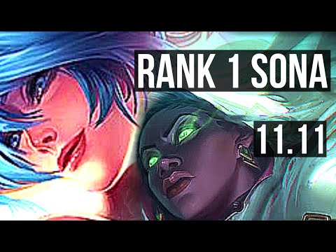 SONA & Varus vs SENNA & Jhin (SUPPORT) | Rank 1 Sona, 1/2/15 | NA Challenger | v11.11