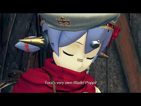 Xenoblade Chronicles 2 - Chapter 2 Tora Finishes Artificial Blade "Poppi" Cutscene: Play Tiger Tiger