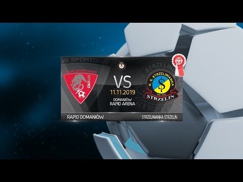 Rapid Domaniów 3-1 Strzelinianka Strzelin 11.11.2019