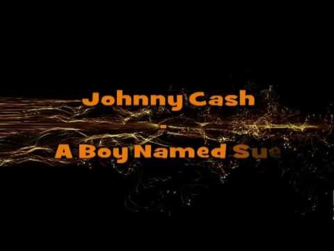 Johnny Cash - A Boy Named Sue (Lyrics) EXPLICT