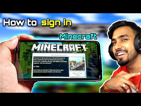 C A Gaming - How to sign in minecraft  | Sign In Minecraft 1.19 |  Minecraft sign in 100%  | Hindi | 2022