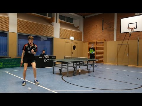 Elger Neumann vs. Vincent Senkbeil | Regionalliga Nord | Alle Ballwechsel