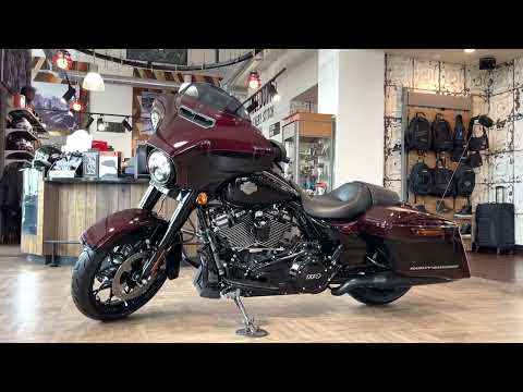 2022 Harley-Davidson Street Glide Special (Midnight Crimson – Black Finish)