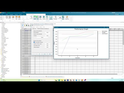 Plant Simulation Virtual User Group: Pearl Chain optimization with Genetic Algorithm