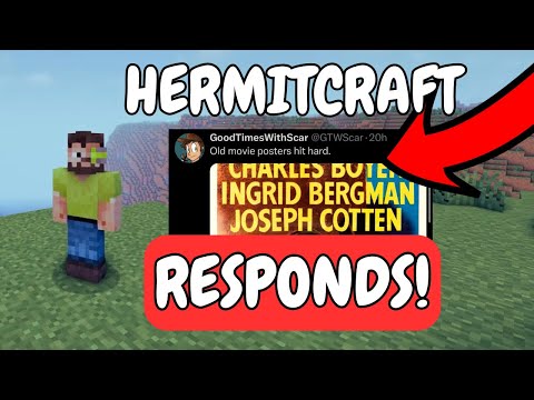 Hermitcraft's Response to ​⁠‪Iskall85‬ (Scar, Cub, Wels, Impulse)