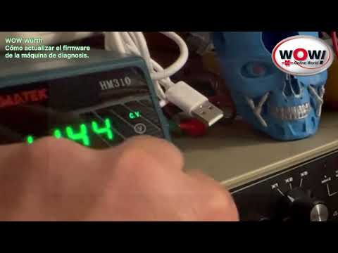 WÜRTH WOW actualizar el firmware de la máquina de diagnosis