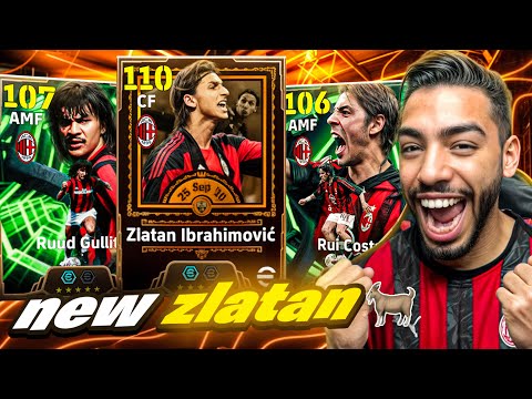 OMG!! ZLATAN IBRAHIMOVIC 110 🥶 HIGHIEST RATED EVER PLAER IN EFOOTBALL
