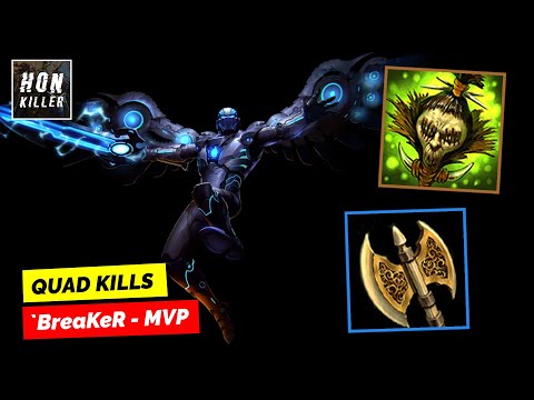 HoN Nomad SHRUNKEN HEAD with RUNED CLEAVER - MVP