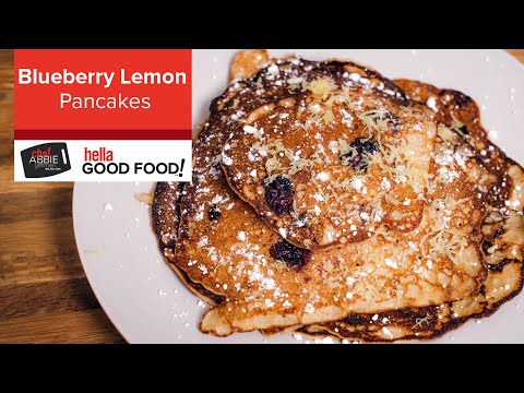 Blueberry Lemon Pancakes