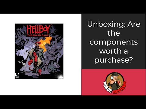 The Purge: # 2232 Hellboy: The Board Game: Unboxing Video of KS Version (which includes Core Set)