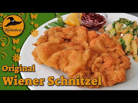 Wiener Schnitzel das original aus Österreich und Kinderschnitzerl Mhhhhh