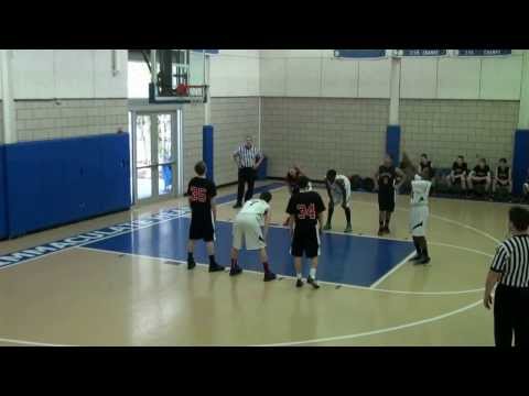 BRIDGEWATER TRAVEL 8TH Grade vs IHM 2-1-14 WIN