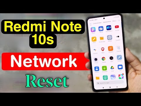 How to Reset Network Settings in Redmi Note 10s | Redmi Note 10s No Network Service Problem