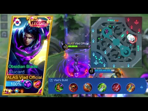 TOP GLOBAL ALUCARD ROTATION & NEW BUILD FOR EARLY ADVANTAGE 2022!! (Alucard Tutorial) | MLBB
