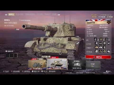 World of Tanks Console Charioteer - Live Commentary Battles And I Love This Tank