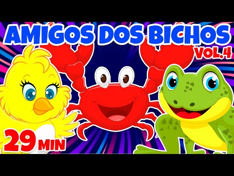 Amigos dos Bichos  Vol. 4 - Giramille 29 min | Desenho Animado Musical