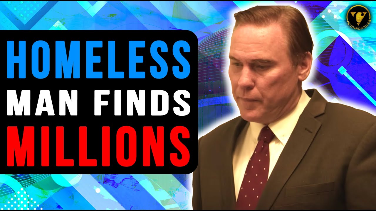 Homeless Man Finds Millions, Watch What Happens.